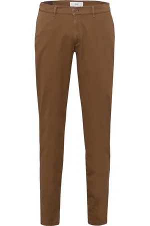 Brax Katoenen broek effen katoen