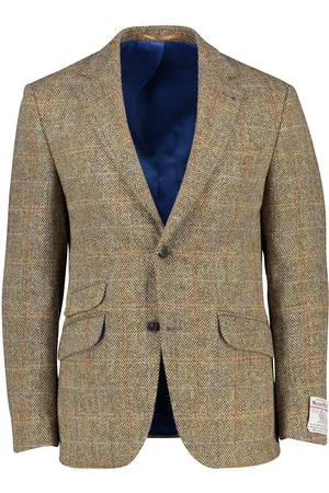 Wellington of Bilmore Colbert wol slim fit geruit