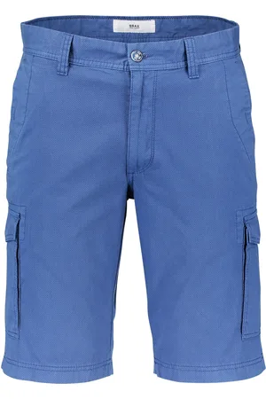 Brax Bermuda regular fit met print