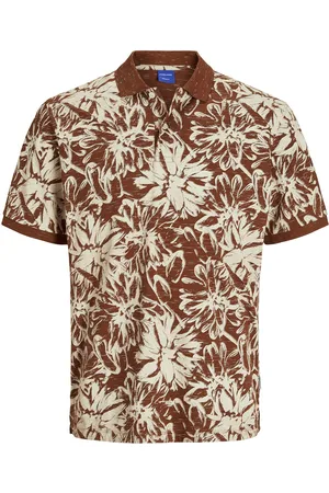 Jack&amp;jones Poloshirt korte mouw Arabian Spice
