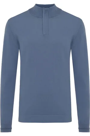 Genti Half zip effen normale fit