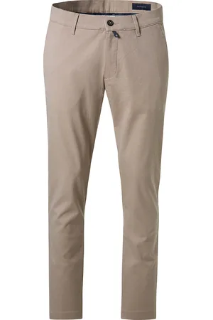 Pierre Cardin Katoenen Calais effen pantalon