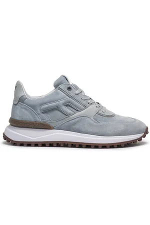 Floris van Bommel Suede sneakers effen leer