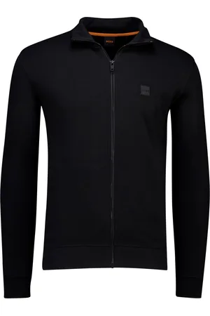 HUGO BOSS Orange Zestart vest 100% katoen met rits