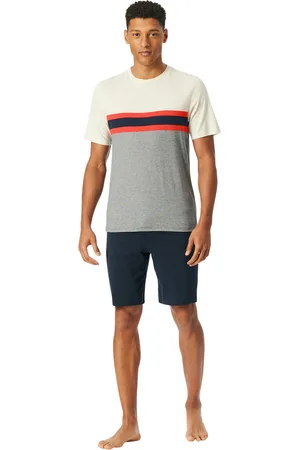 Schiesser Heren pyjama kort katoen