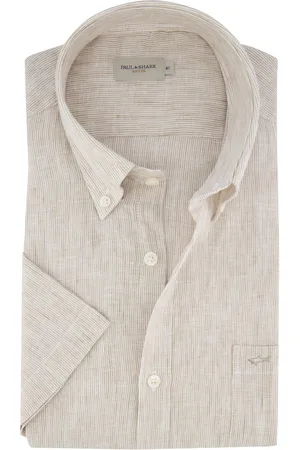 Camel Active Paul&Shark Riviera overhemd korte mouw button-down