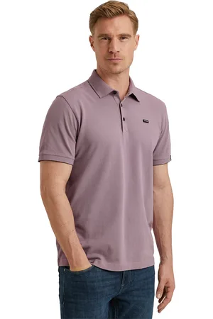 Vanguard Poloshirt effen normale fit katoen