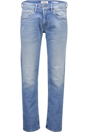 Replay Jeans Grover straight fit effen