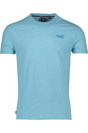 Superdry Lichtblauwe t-shirt