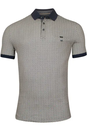 Baileys Polo geprint katoen