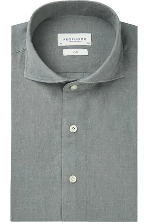 Profuomo Casual linnen overhemd
