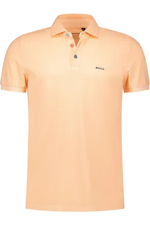 New Zealand Katoenen poloshirt Peter effen normale fit