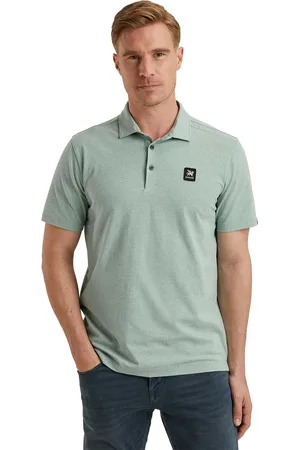 Vanguard Katoenen poloshirt gemeleerd normale fit