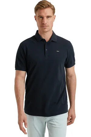 Vanguard Poloshirt effen normale fit katoen