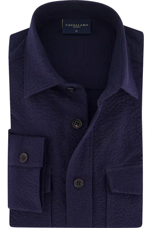 Cavallaro Napoli Barino overshirt effen