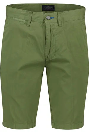 Portofino Bermuda Koke Como katoen slim fit