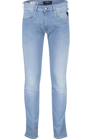 Replay Pantalon effen katoen