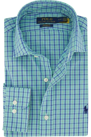Ralph Lauren Business overhemd normale fit geruit katoen
