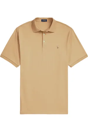 Ralph Lauren Polo 3-knoops normale fit beige katoen