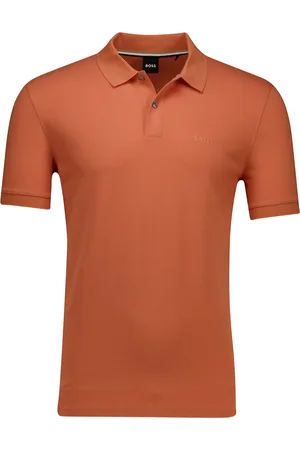HUGO BOSS Katoenen Boss Black Pallas pique polo effen