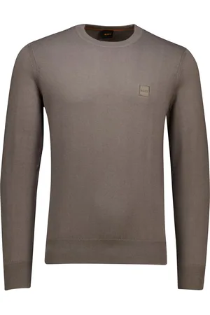 HUGO BOSS Boss Orange Kanovano trui ronde hals katoen