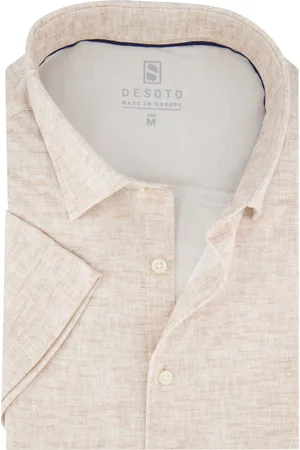 DESOTO Overhemd katoen slim fit