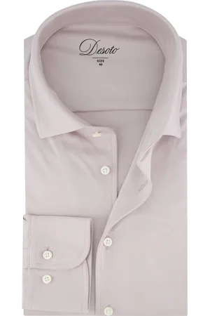 DESOTO Luxury jersey overhemd katoen