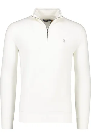 Ralph Lauren Katoenen half zip trui