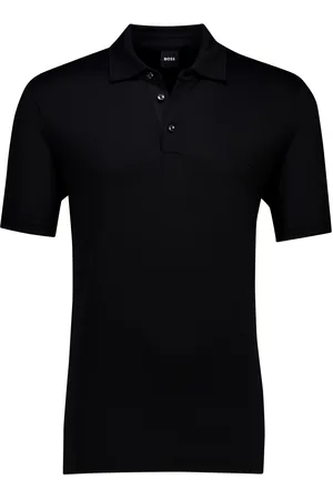 HUGO BOSS Press poloshirt korte mouw lyocell