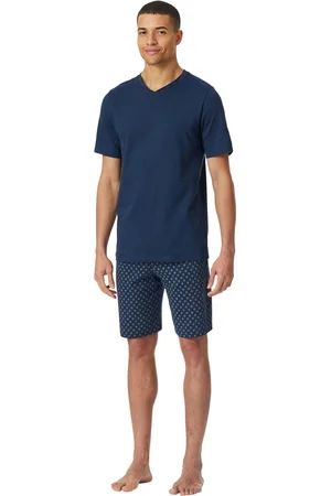 Schiesser Donkerblauwe admiraal shortama