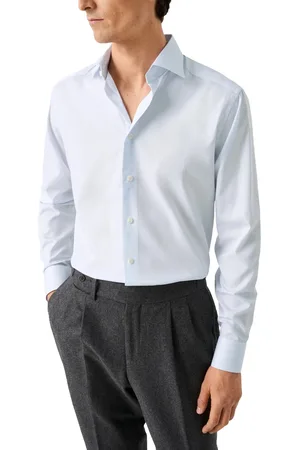 Eton Overhemd Fine Striped Twill Shirt slim fit