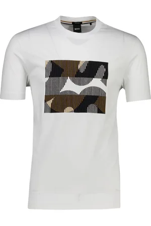 HUGO BOSS Katoenen Boss Black C-Thompson T-shirt opdruk