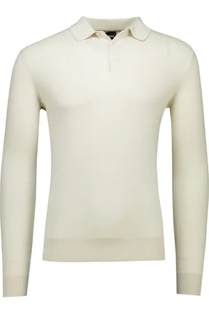 HUGO BOSS Boss Black polo lange mouw Gemello-P katoen