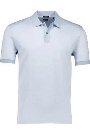 HUGO BOSS Katoenen poloshirt korte mouw Boss Black