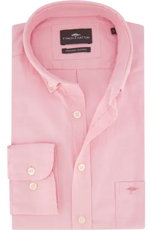 Fynch-Hatton Premium Oxford overhemd borstzak