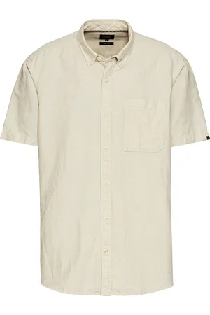 Camel Active Overhemd korte mouw effen button-down