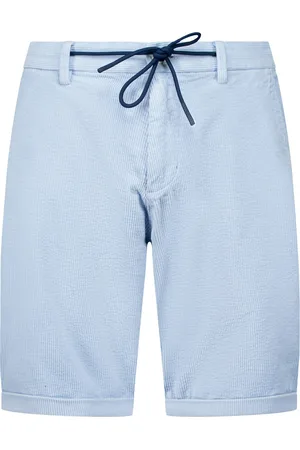 New Zealand NZA korte broek effen normale fit katoen ribstof