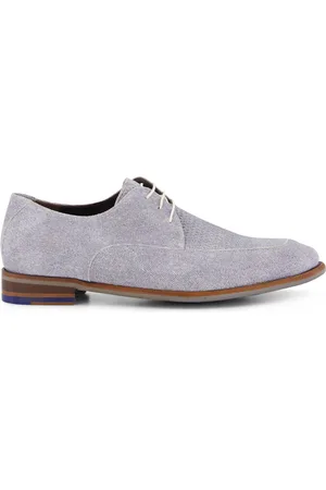 Floris van Bommel Floris Dressed nette lage schoen lichtblauw veterschoenen