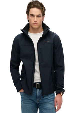 Superdry Zomerjas effen normale fit