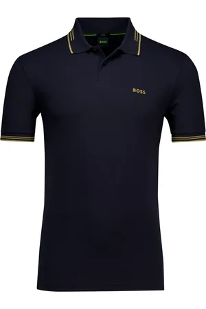 HUGO BOSS Katoenen Boss Green KM polo paul slim fit