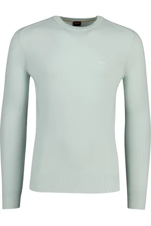 HUGO BOSS Katoenen Boss Orange t-shirt lange mouw effen