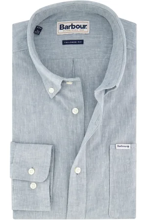 Barbour Overhemd linnenmix button-down