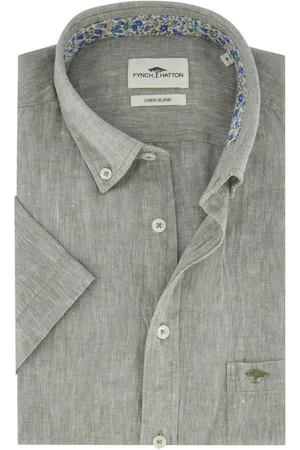 Fynch-Hatton Overhemd casual korte mouw
