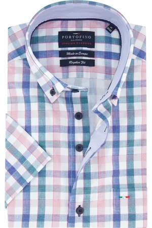 Portofino Overhemd korte mouw button-down