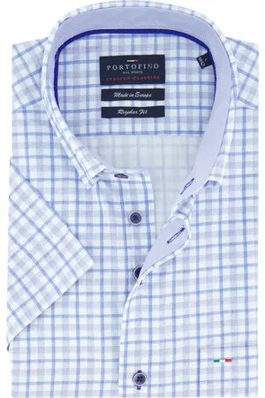 Portofino Overhemd korte mouw button-down