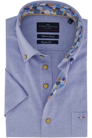 Portofino Overhemd korte mouw button-down