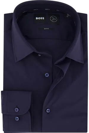 HUGO BOSS Boss Black P-Hank overhemd ml7 semi-wide collar