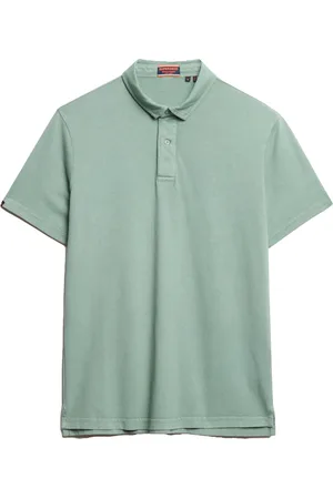 Superdry Polo effen korte mouw