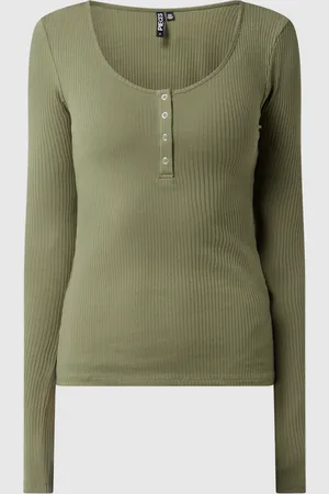 Pieces® Serafinohirt met stretch