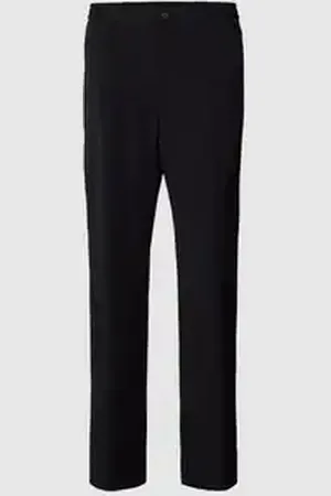 HUGO BOSS Pantalon met fijn geweven motief, model 